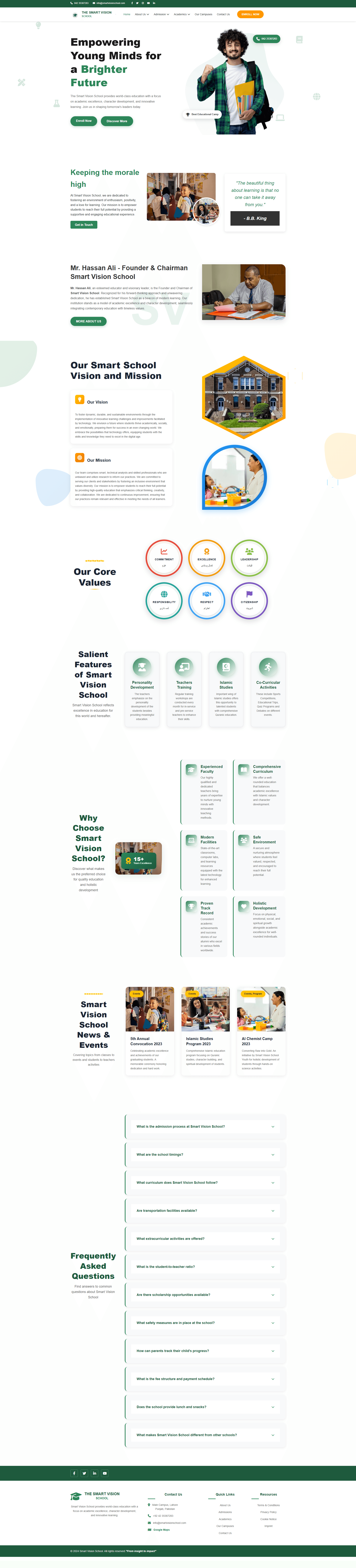 School Website by Synixsolution
